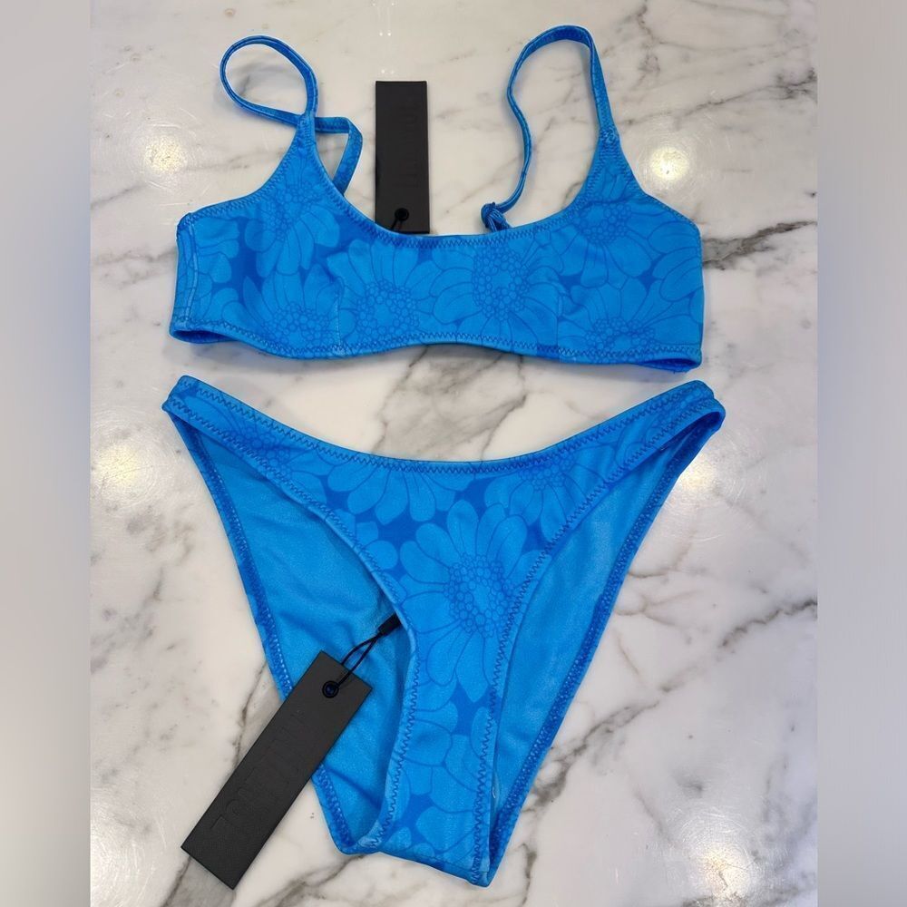 TRIANGL CHEEKY RINA - OCEAN FLORAL NO BAG NEW WITH TAGS - Picture 9 of 9